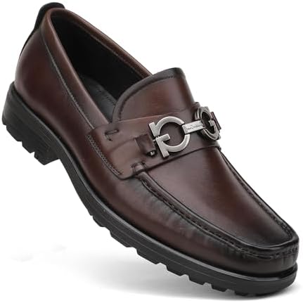 Men's Buckle Penny Loafer Full View
