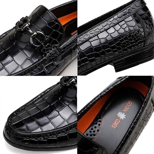 Men's Alligator Loafer Side View