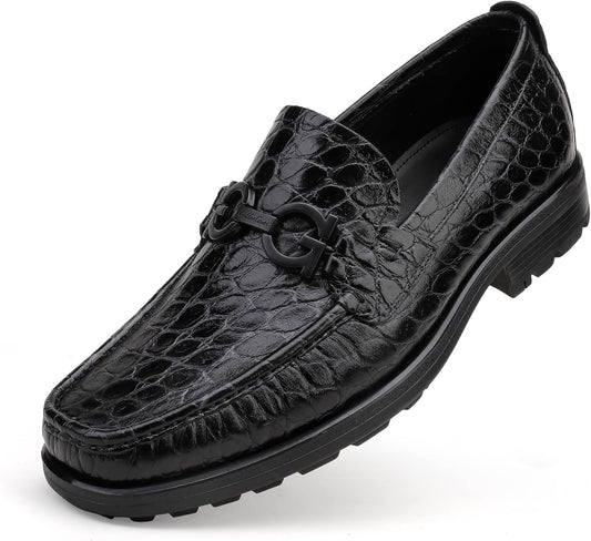 Alligator Buckle Loafer Side View