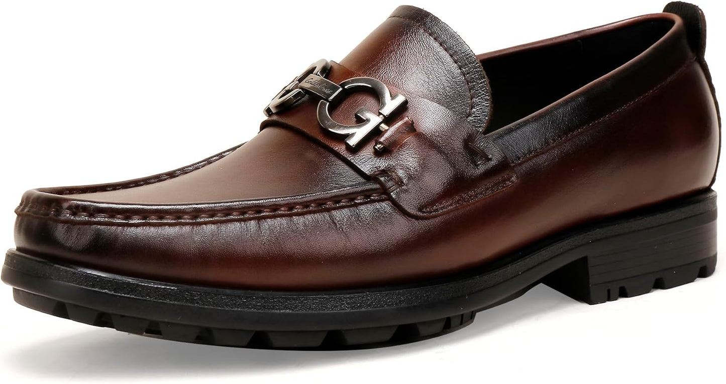 Men's Buckle Loafer Full View