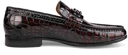 Crocodile Print Loafer Sole