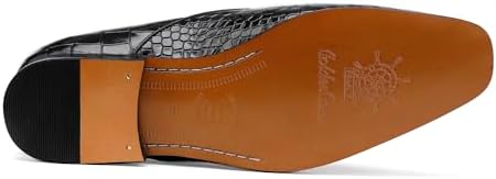 Men's Alligator Penny Loafer Detail