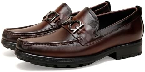 Men's Buckle Loafer Top View
