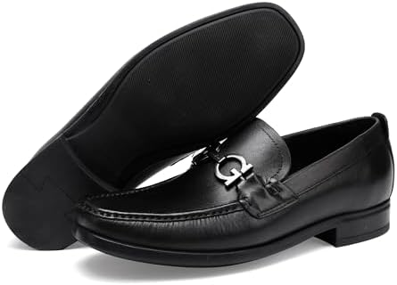 Brown Yellow Loafer Back