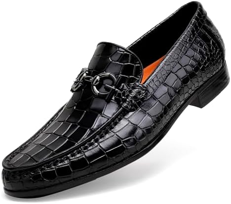 Men's Alligator Loafer Top View