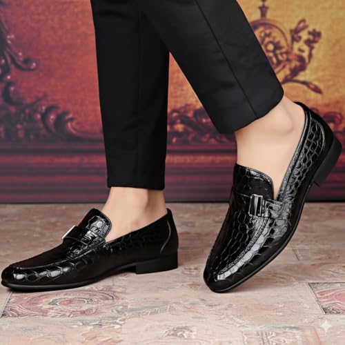 Men's Alligator Loafer Side View
