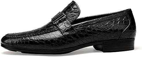 Men's Alligator Loafer Top View