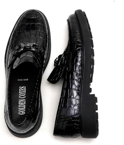 Men's Crocodile Loafer Full View