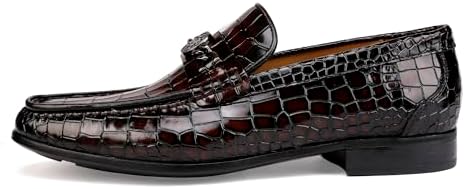 Crocodile Print Loafer Full View