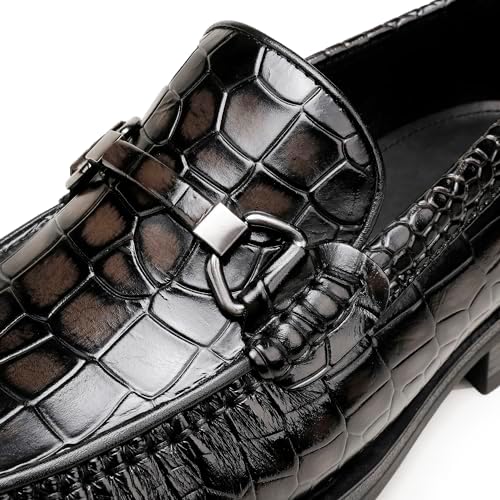 Ostrich Print Loafer Top