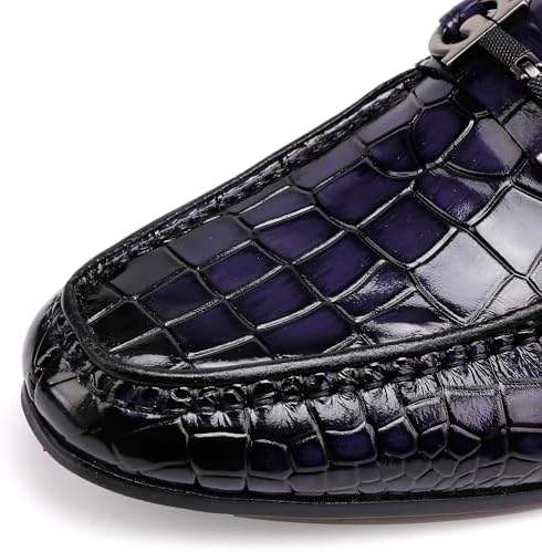 Red Alligator Loafer Side View