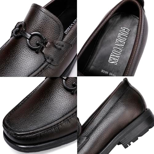 Men's Formal Leather Dress Shoes Side View