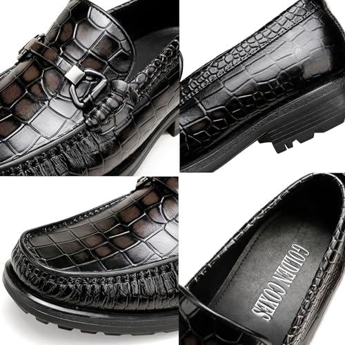 Ostrich Print Loafer Sole
