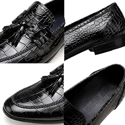 Men's Tassel Penny Loafer Detail