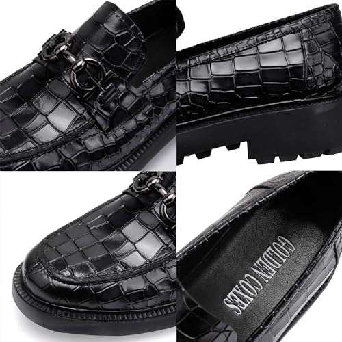 Men's Crocodile Loafer Side View