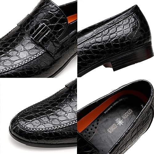 Men's Alligator Loafer Detail