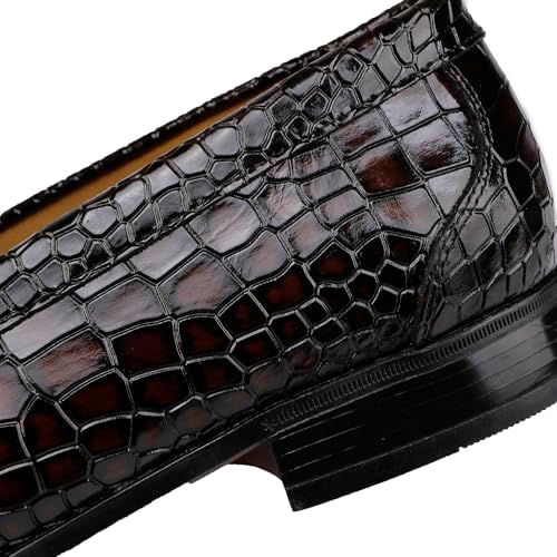 Crocodile Print Loafer Top