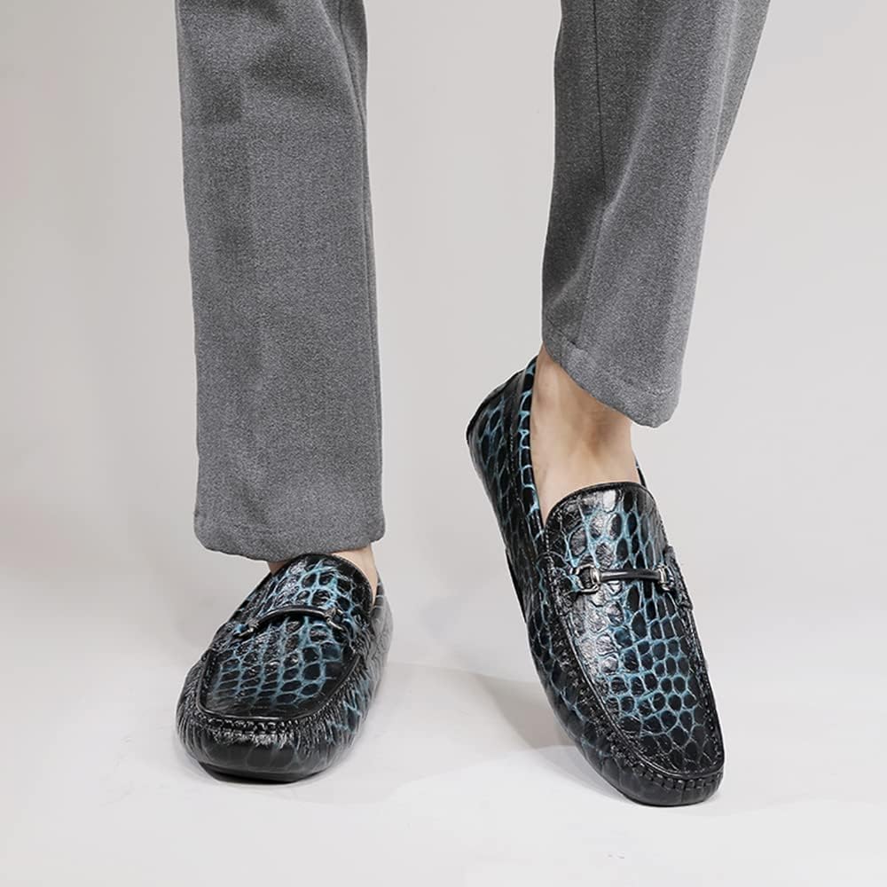 Men's Driving Moccasin Top View