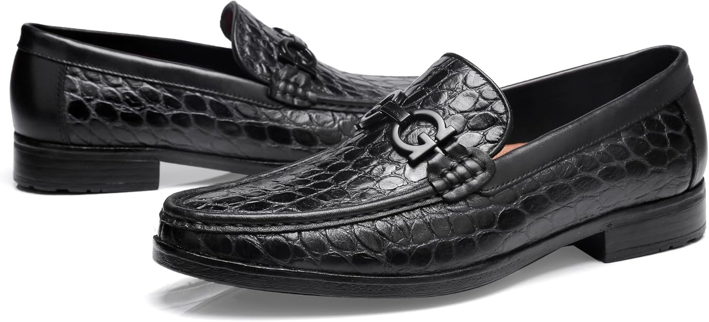 Men's Buckle Penny Loafer Full View