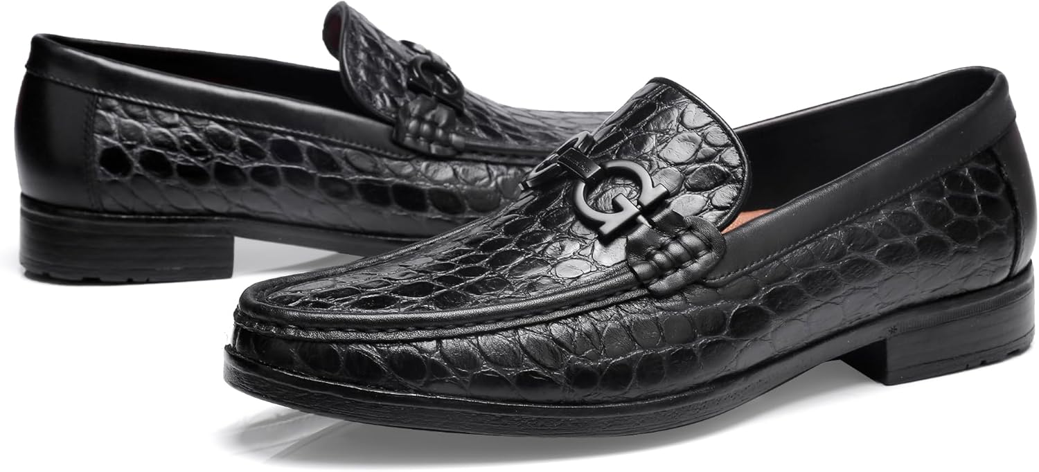 Men's Buckle Penny Loafer Full View