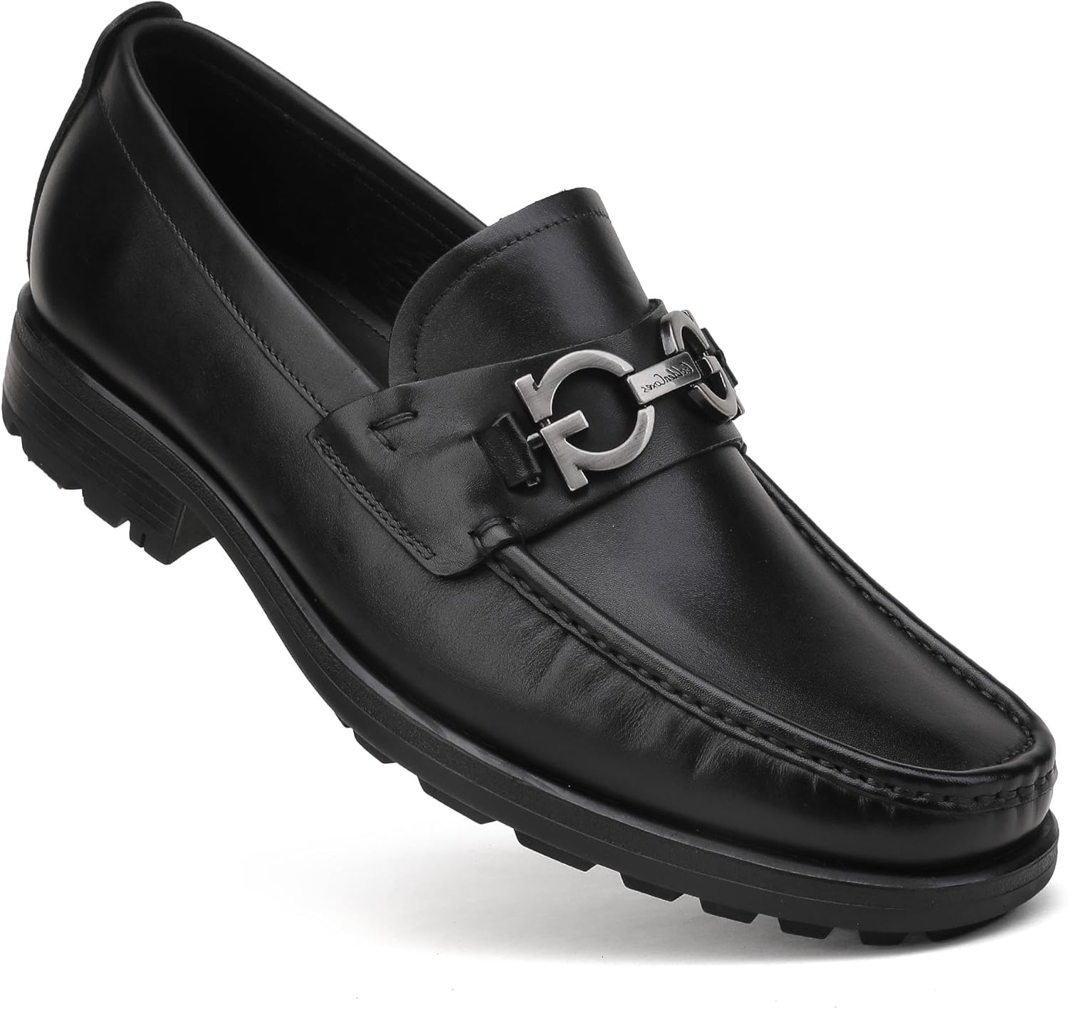Men's Blue Suede Penny Loafer Premium