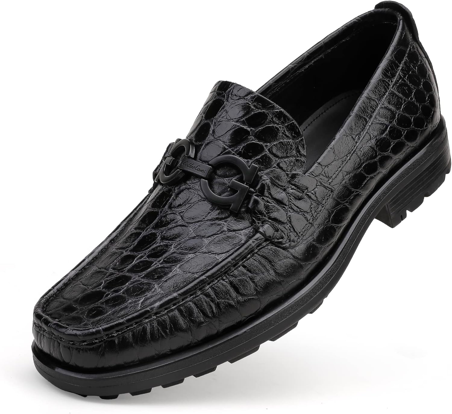 Alligator Buckle Loafer Side View