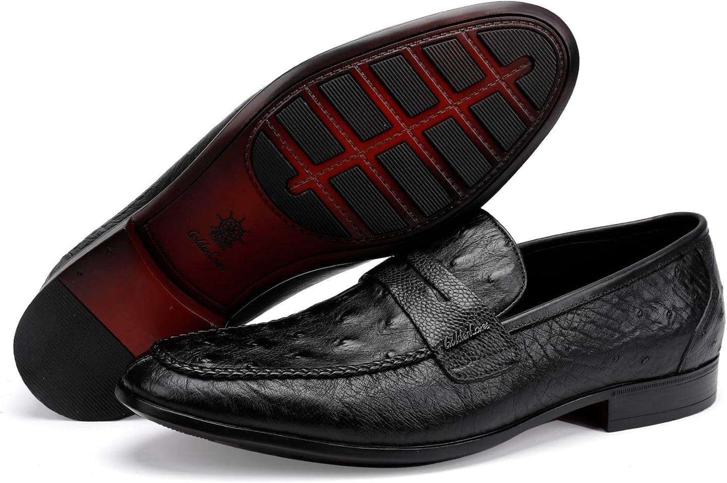 Men's Ostrich Loafer Sole