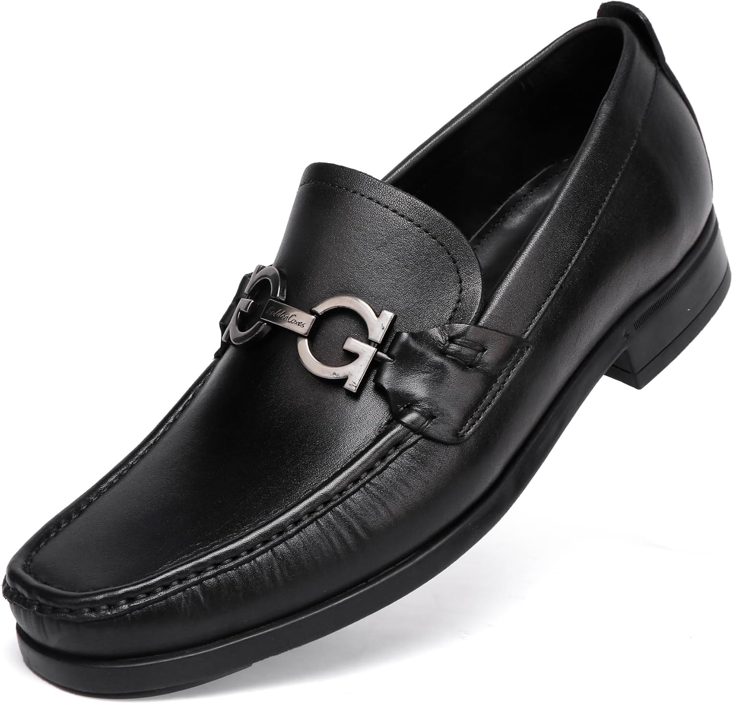 Brown Yellow Loafer Pair