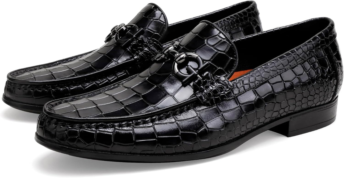 Men's Alligator Loafer Full View