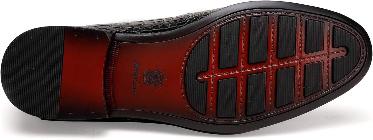 Men's Tassel Loafer Back View
