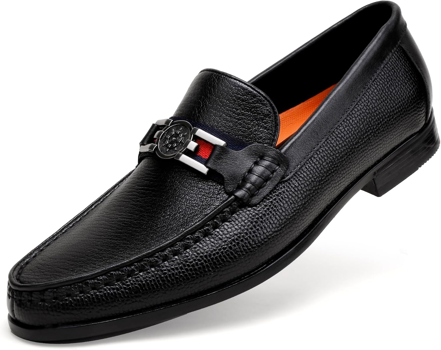 Men's Classic Genuine Leather Dress Loafer Coffee