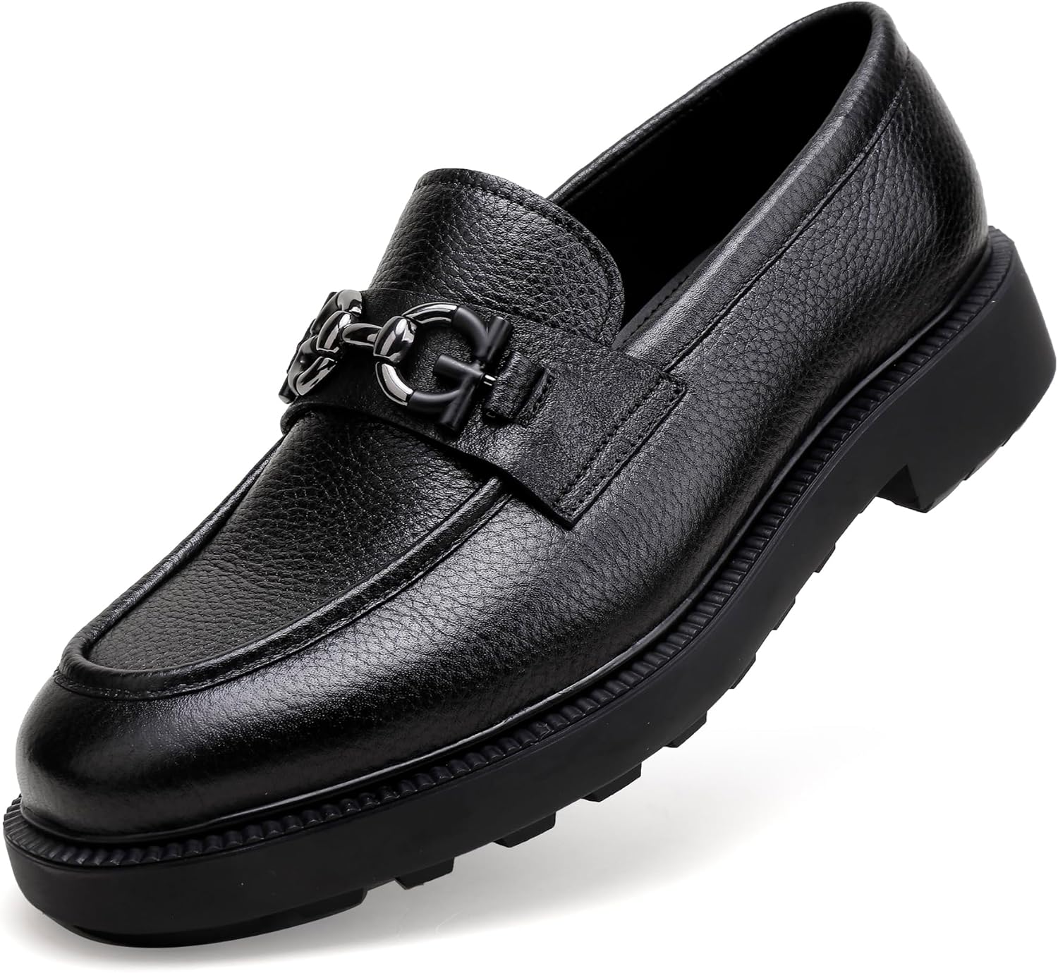 Alligator Buckle Loafer Full View