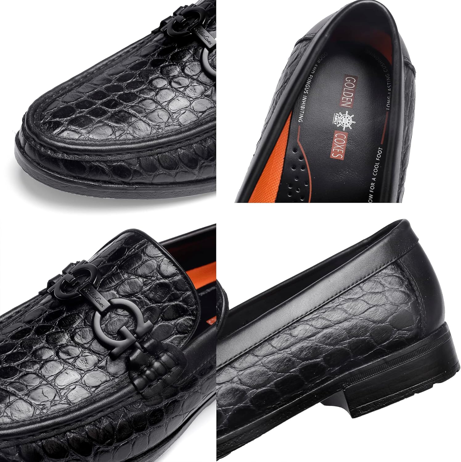 Men's Buckle Penny Loafer Side View