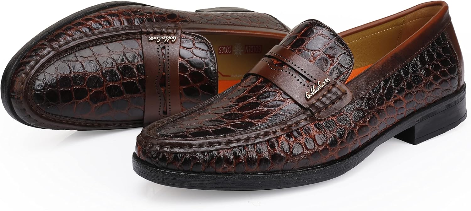 Men's Penny Loafer Top View