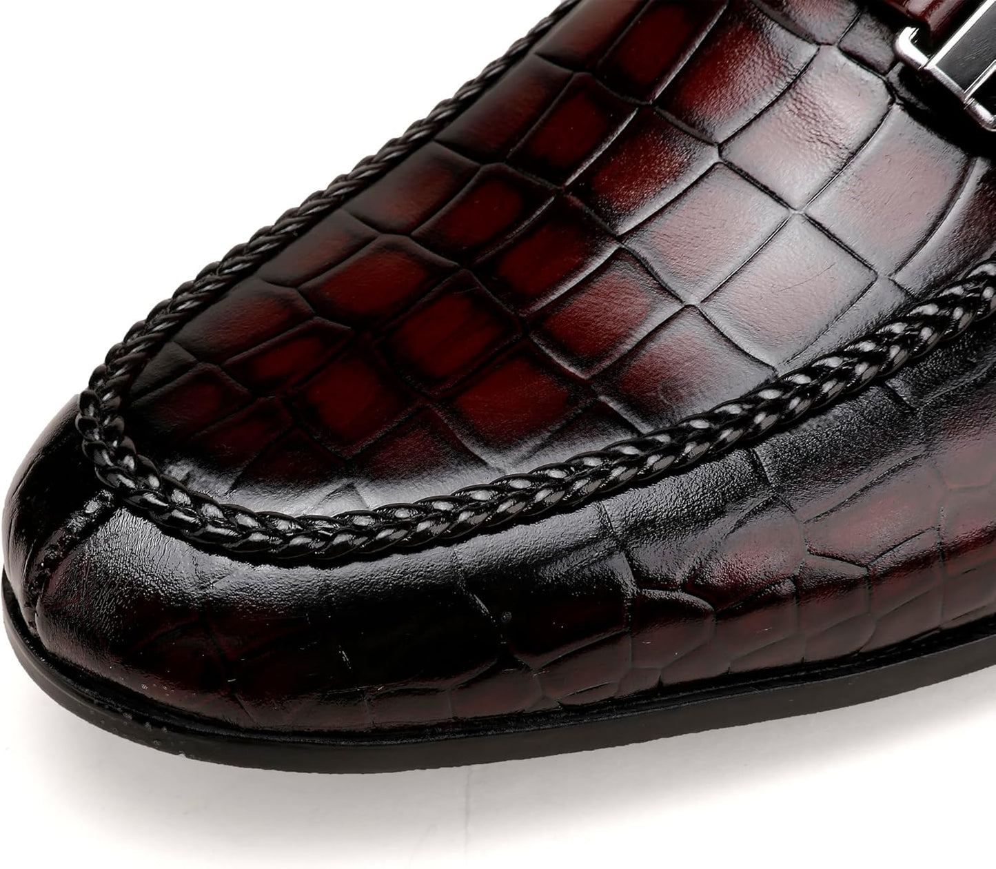 Men's Crocodile Loafer Side View