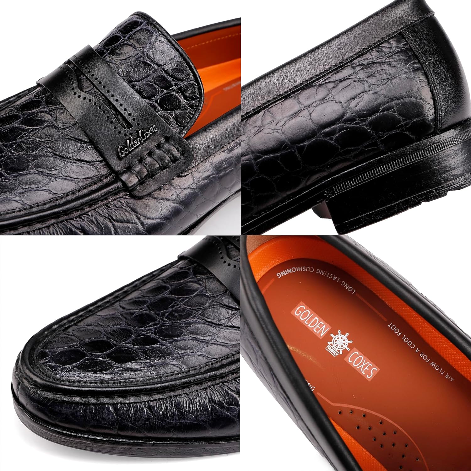 Men's Driving Shoes Side View